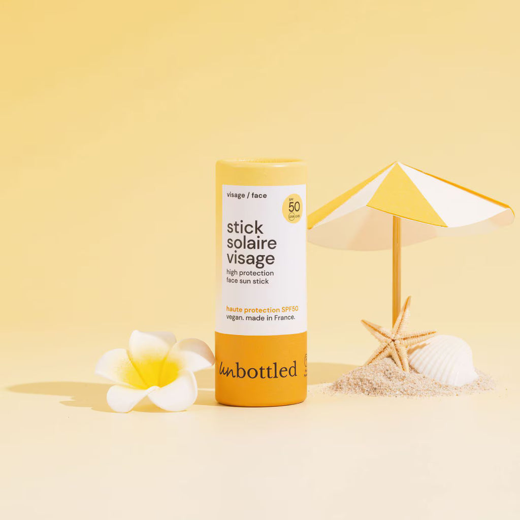Stick Solaire Visage SPF50 – Haute Protection Invisible (20g)