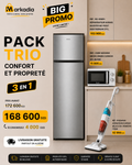 Pack Électroménager Premium 3-en-1 | Hisense + Condor + Rowenta