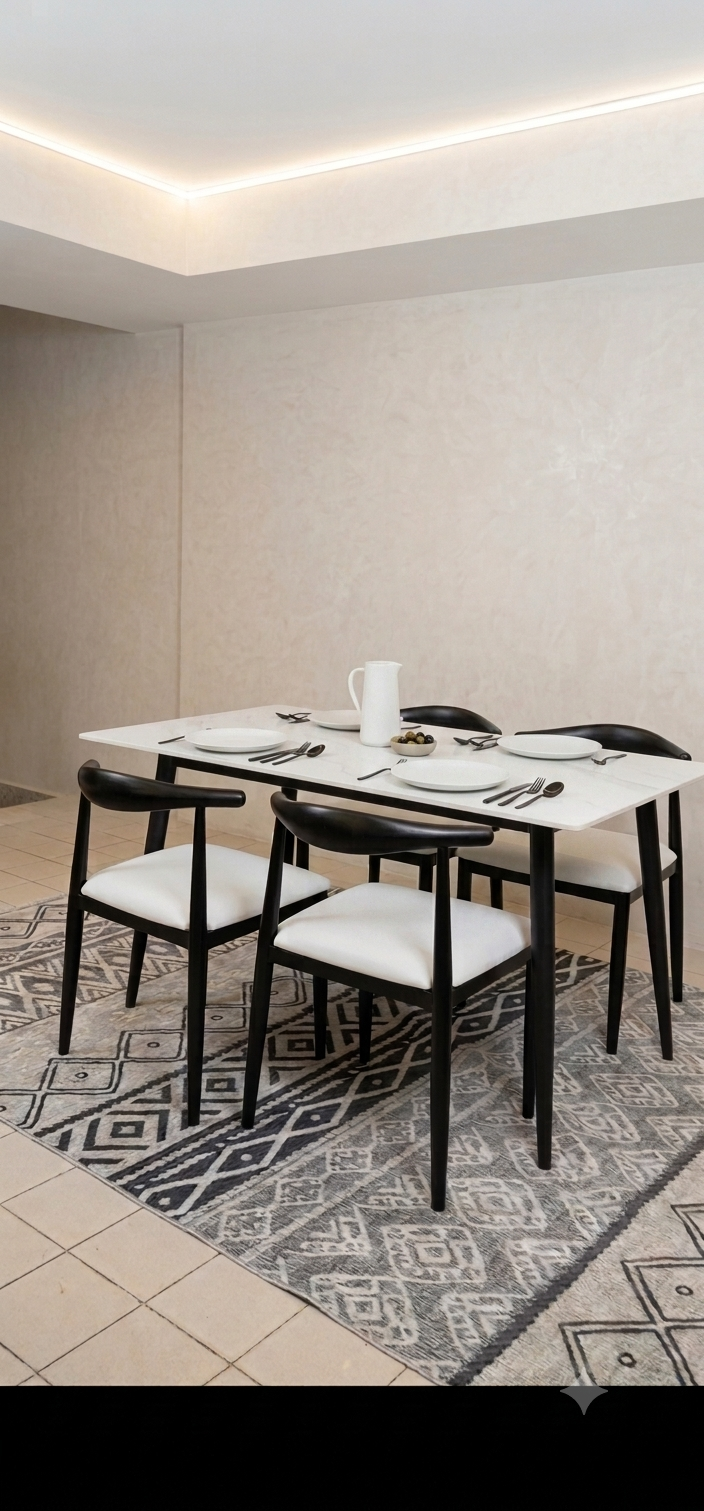 TABLES ROCKY + CHAISES SHANGHAI